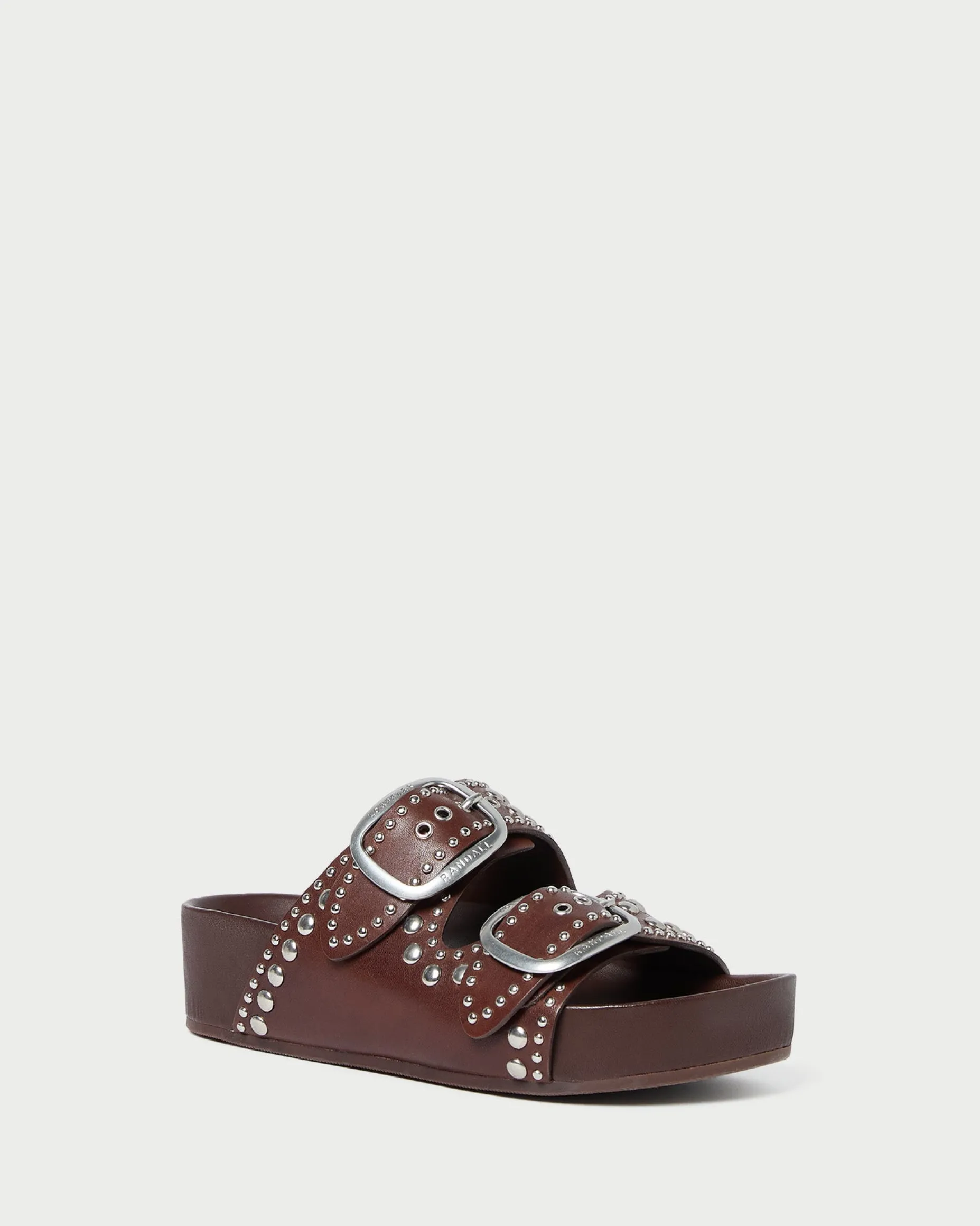 Jack Saffron Suede Studded Sandal
