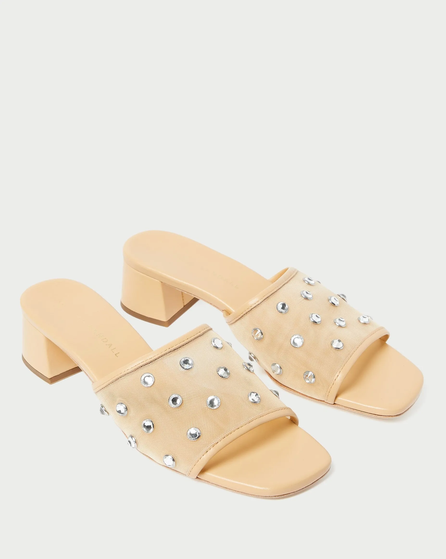 Brooke Seafoam/Crystal Mesh Mule