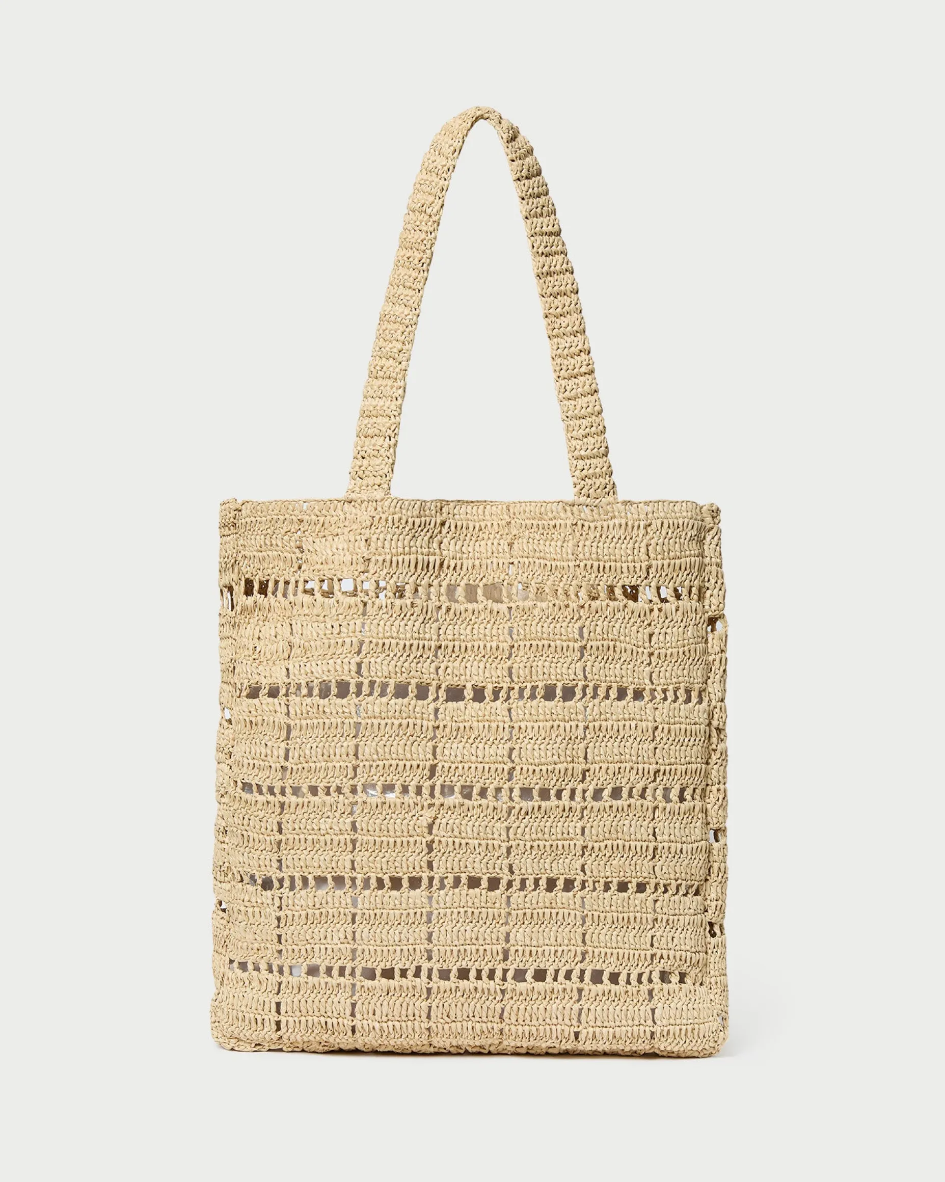 Orion Natural Raffia Tote