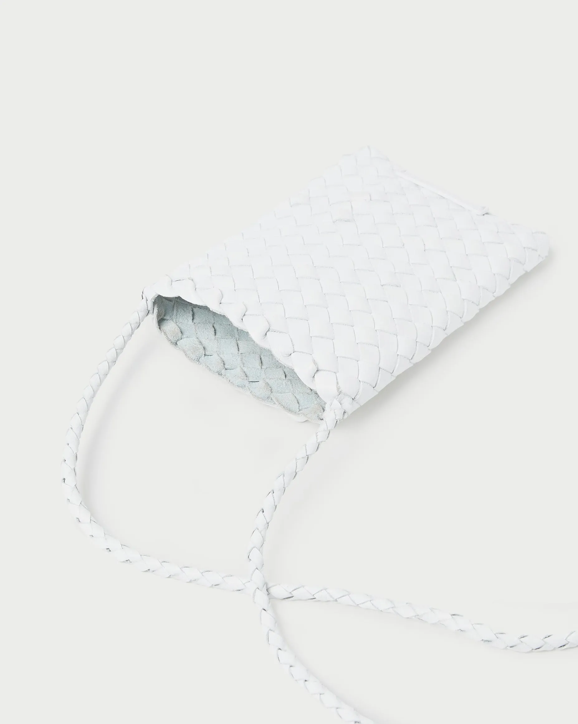 Grace Emerald Woven Crossbody