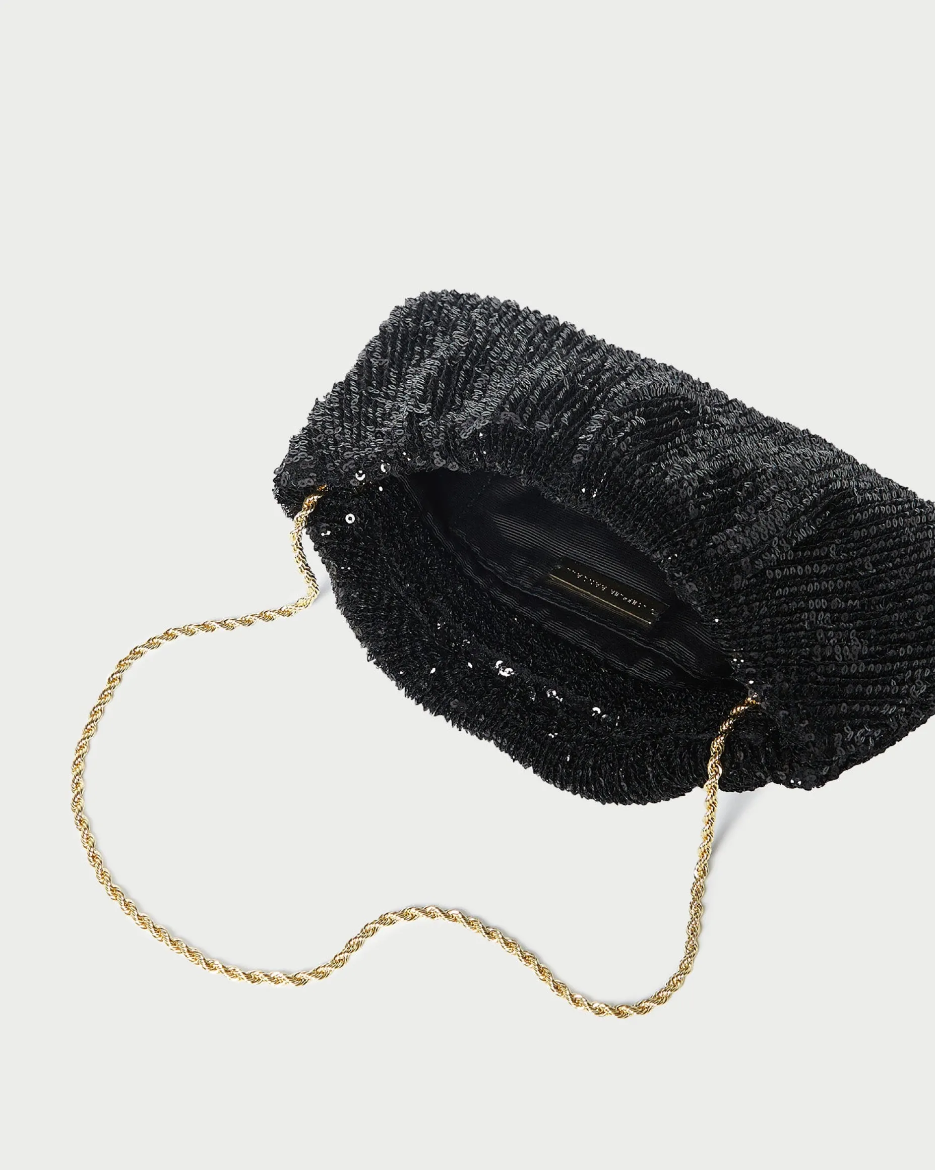 Brit Natural Flat Pleated Clutch