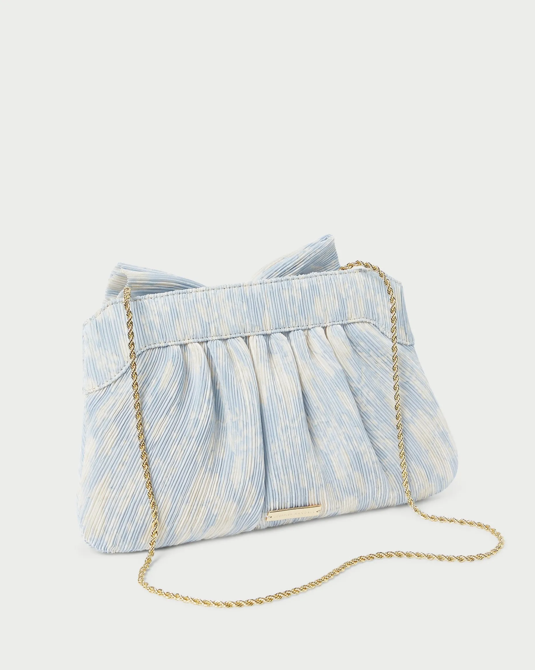 Rayne Pearl Bow Clutch