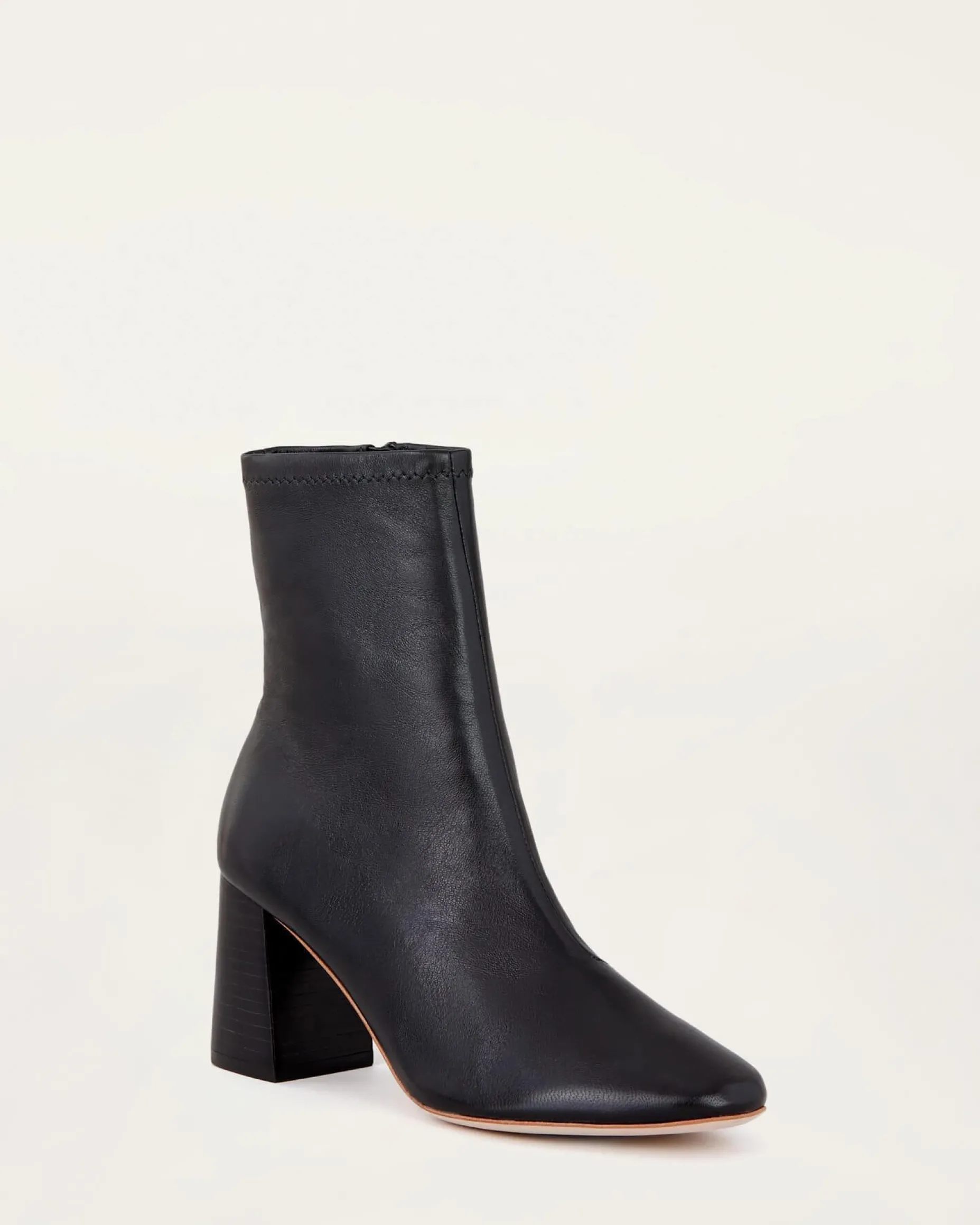 Elise Black Stretch Bootie