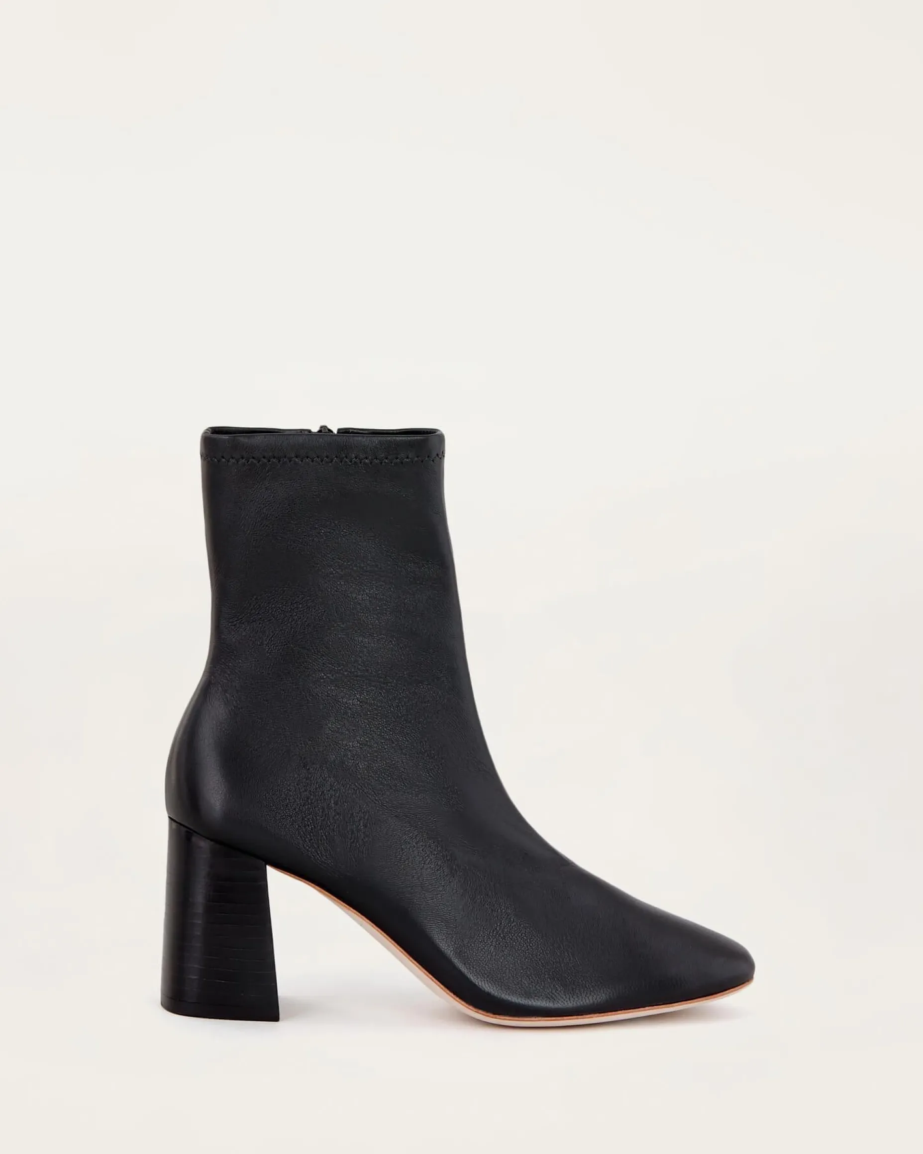 Elise Black Stretch Bootie