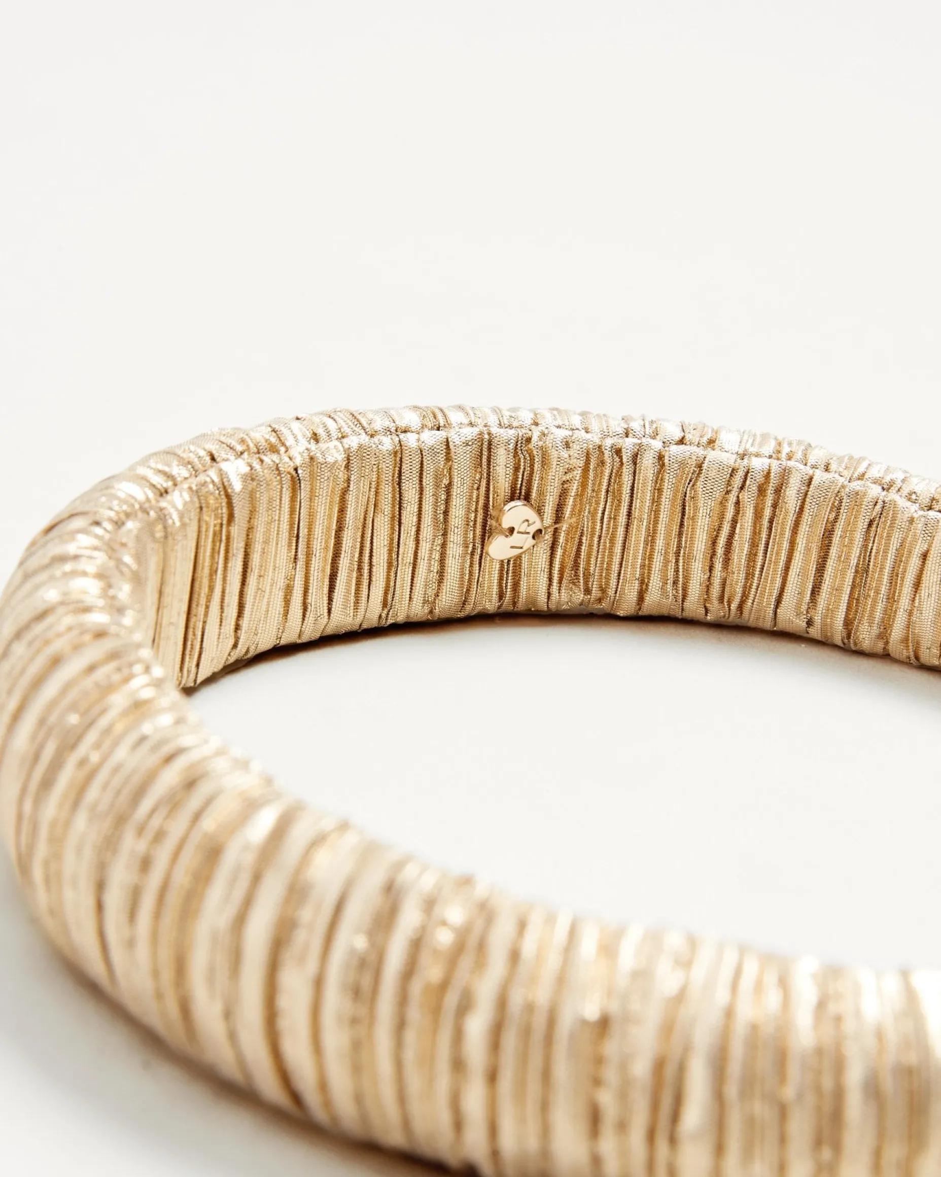 Marina Gold Puffy Headband