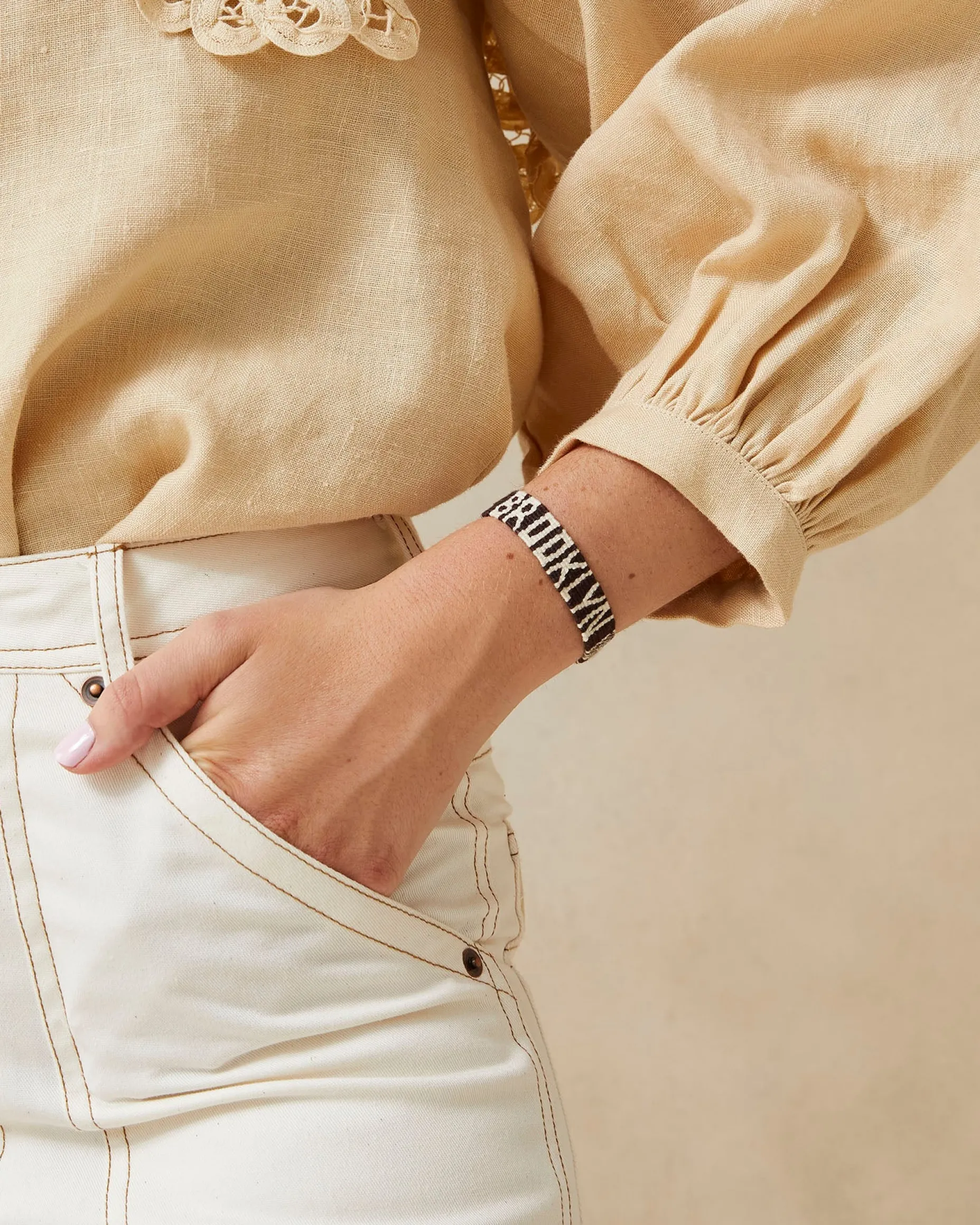 Mayan Hands Green NYC Bracelet