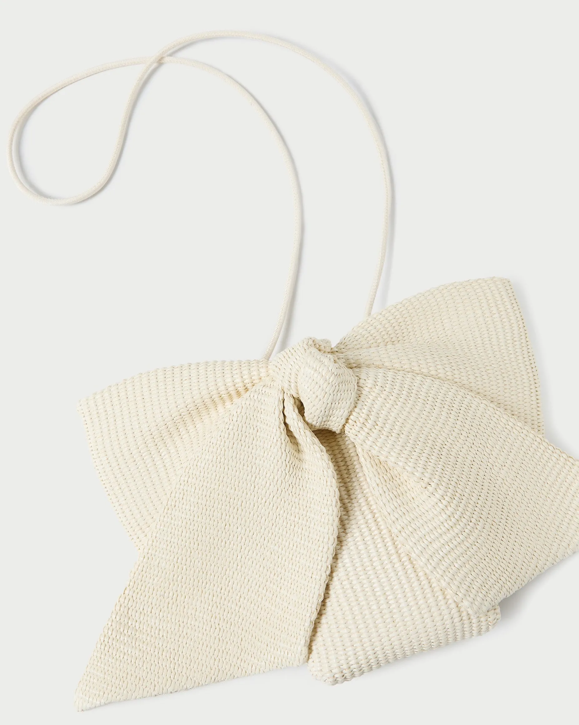 Violet Rose Satin Bow Crossbody