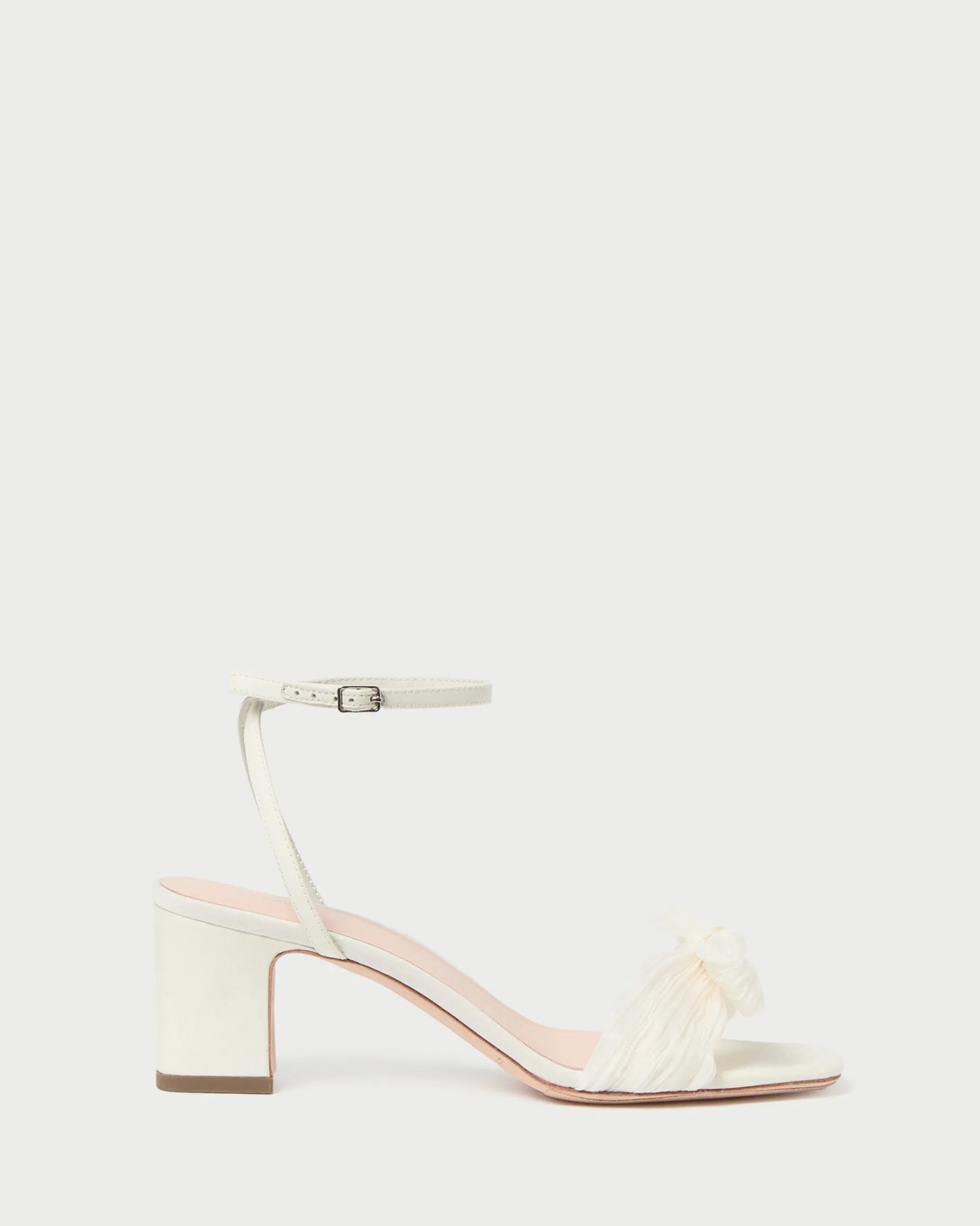 Kimora Pearl Pleated Bow Heel