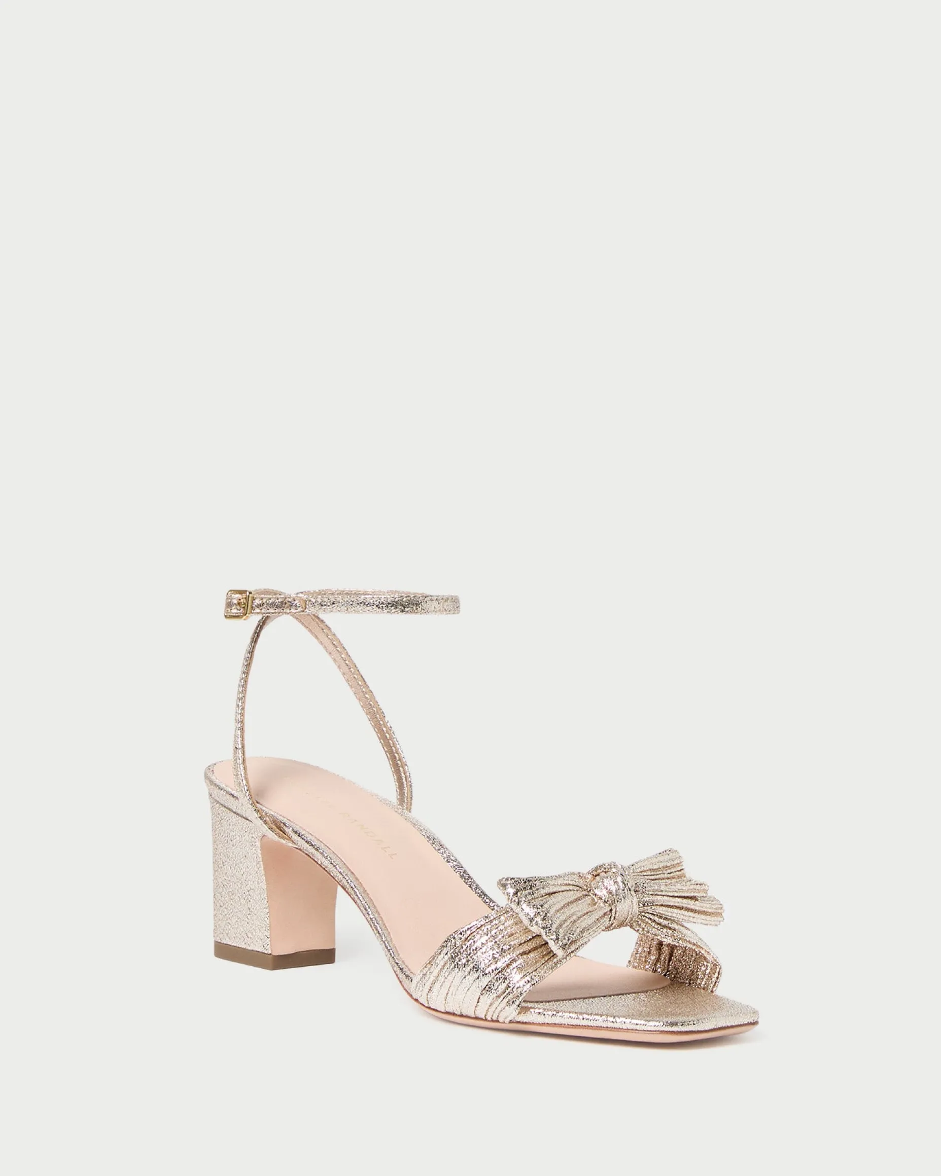 Kimora Pearl Pleated Bow Heel