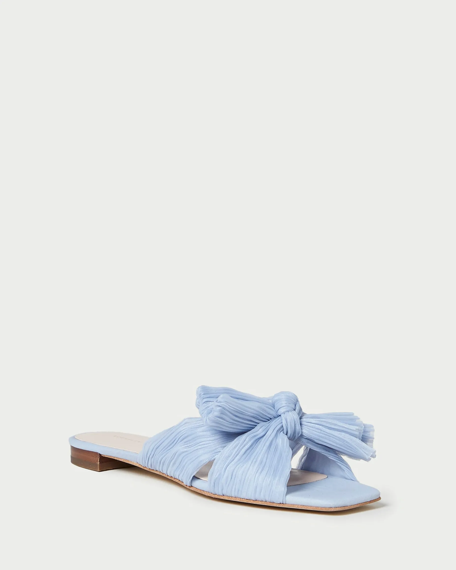Daphne Blue Bow Slide