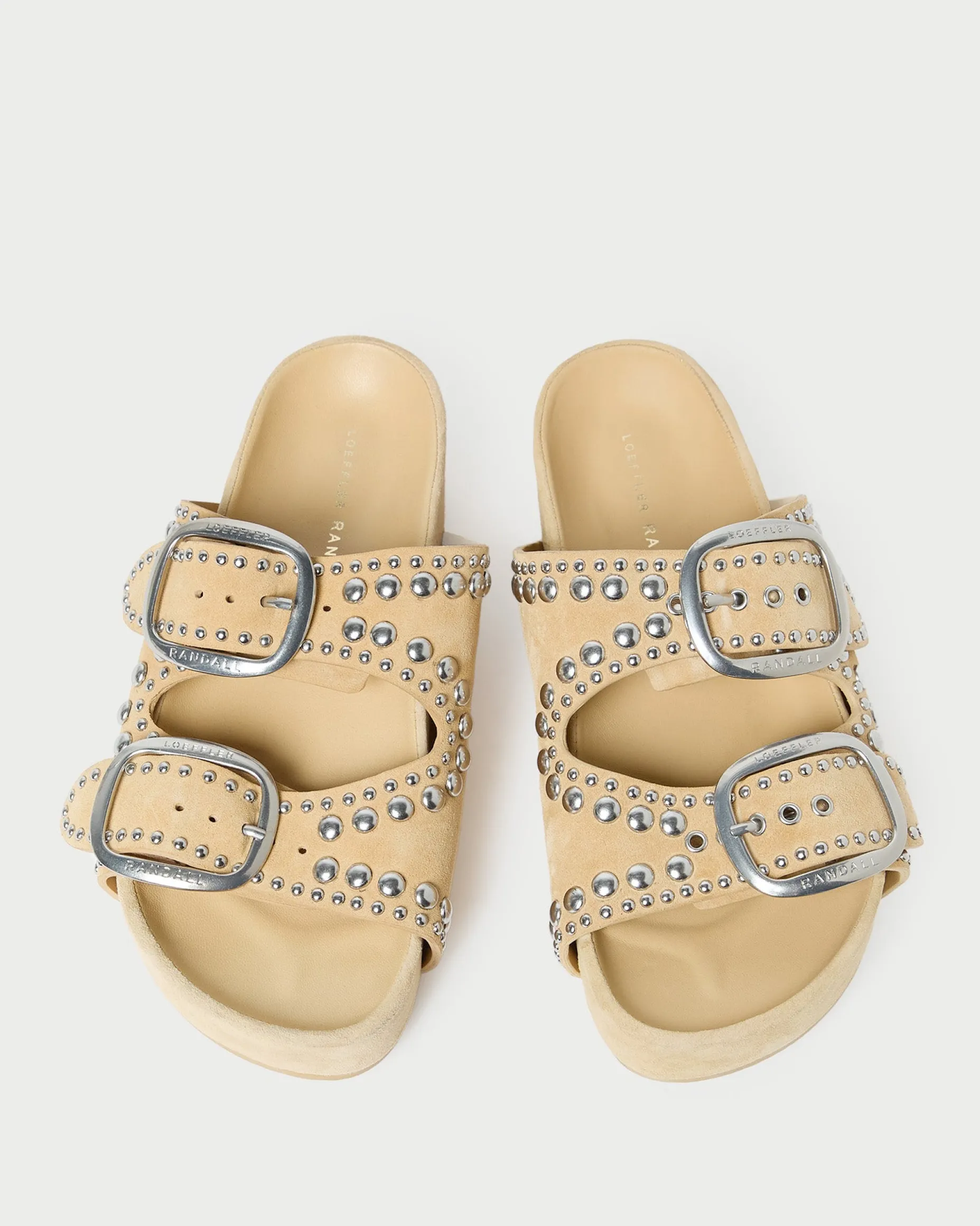 Jack Espresso Leather Studded Sandal