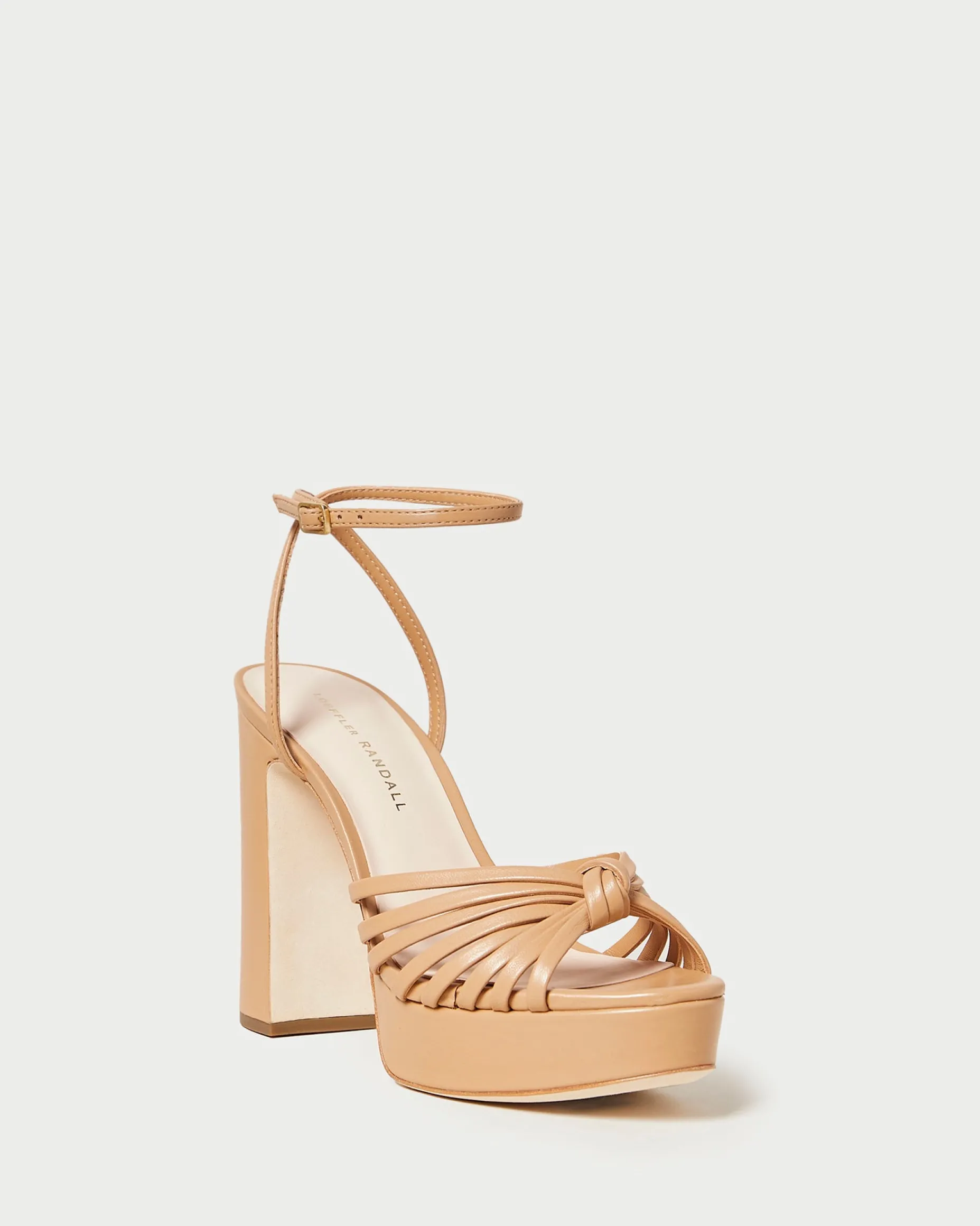 Rivka Cream Knot Platform Sandal