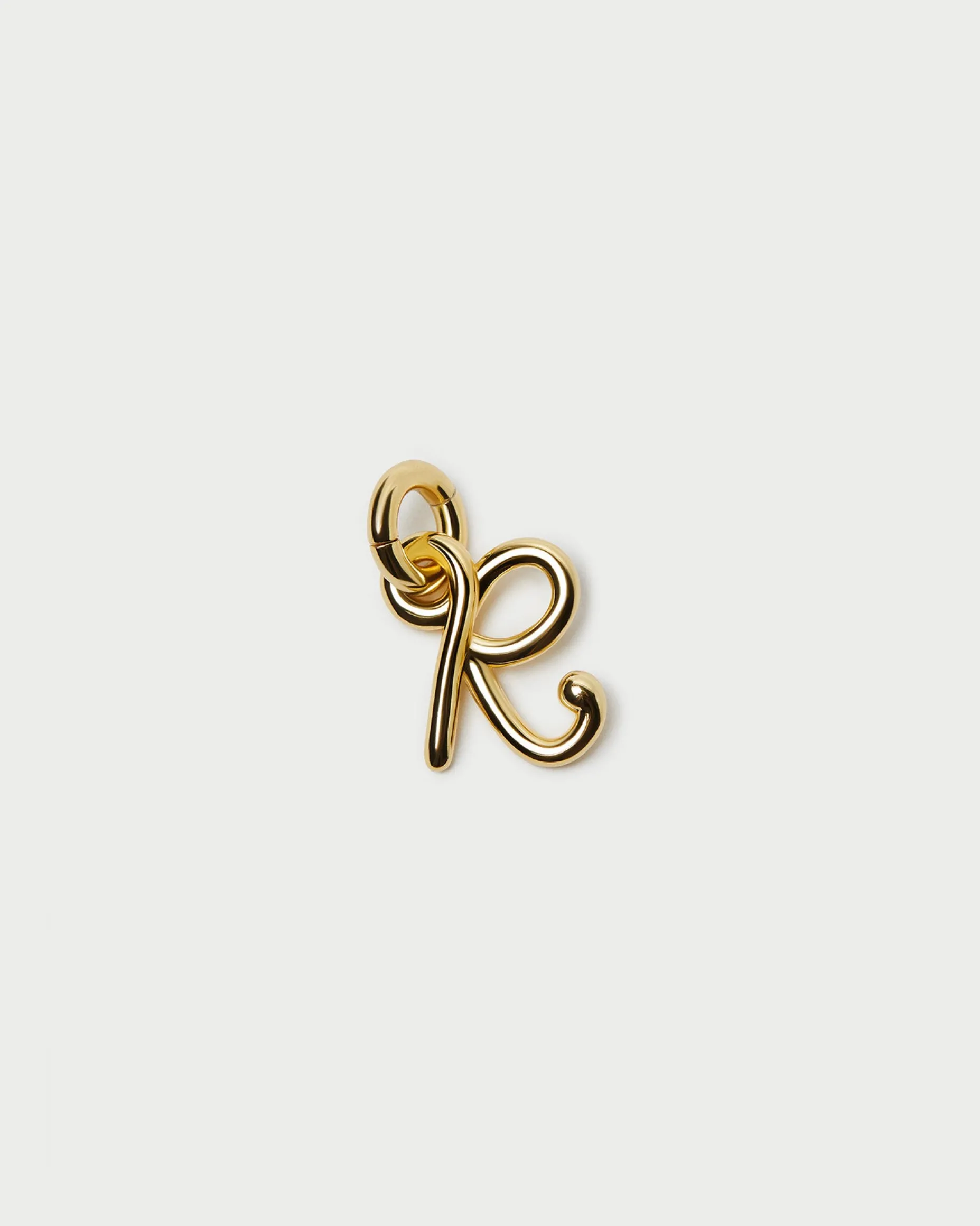 Small Gold Letter "C" Charm
