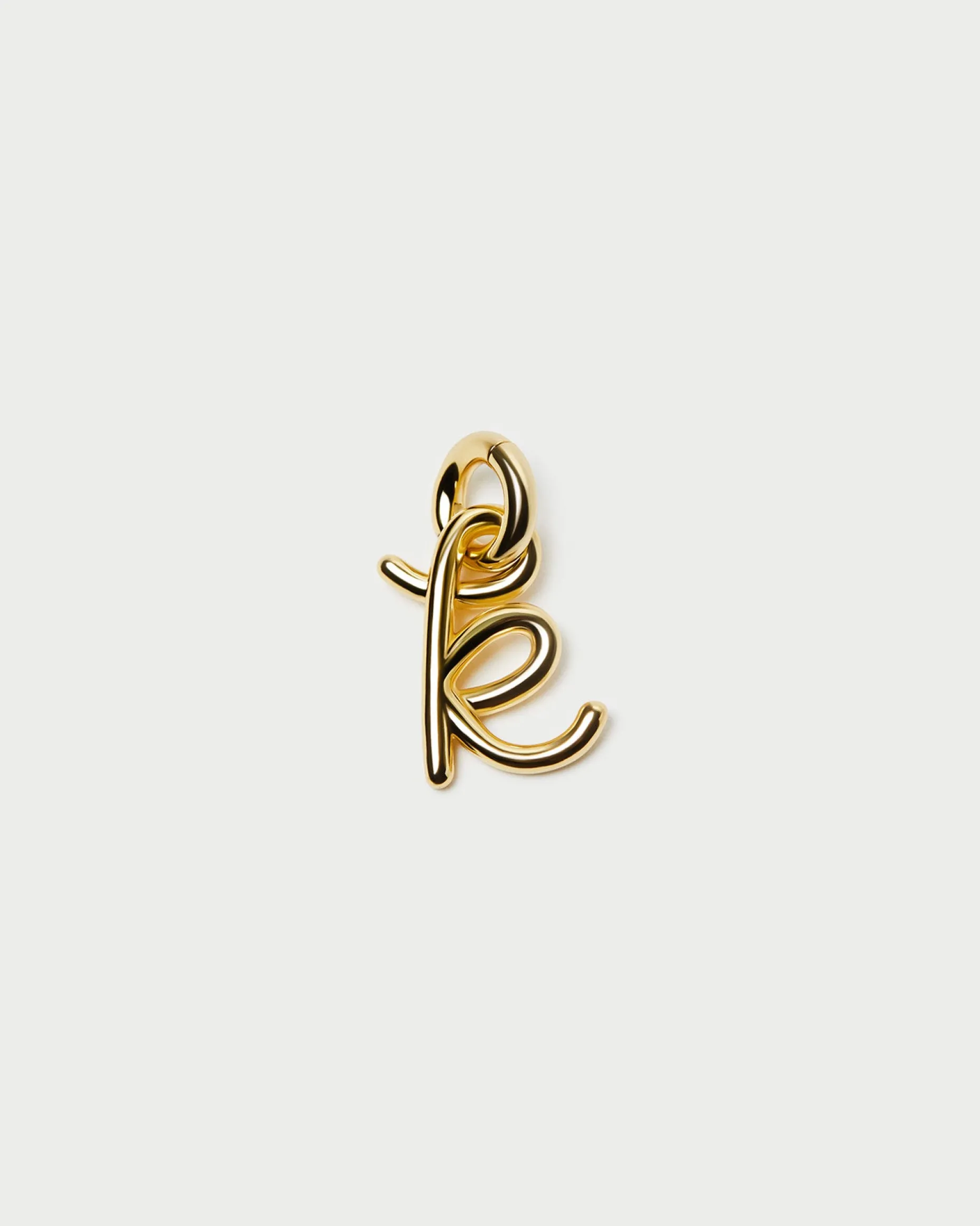 Small Gold Letter "C" Charm