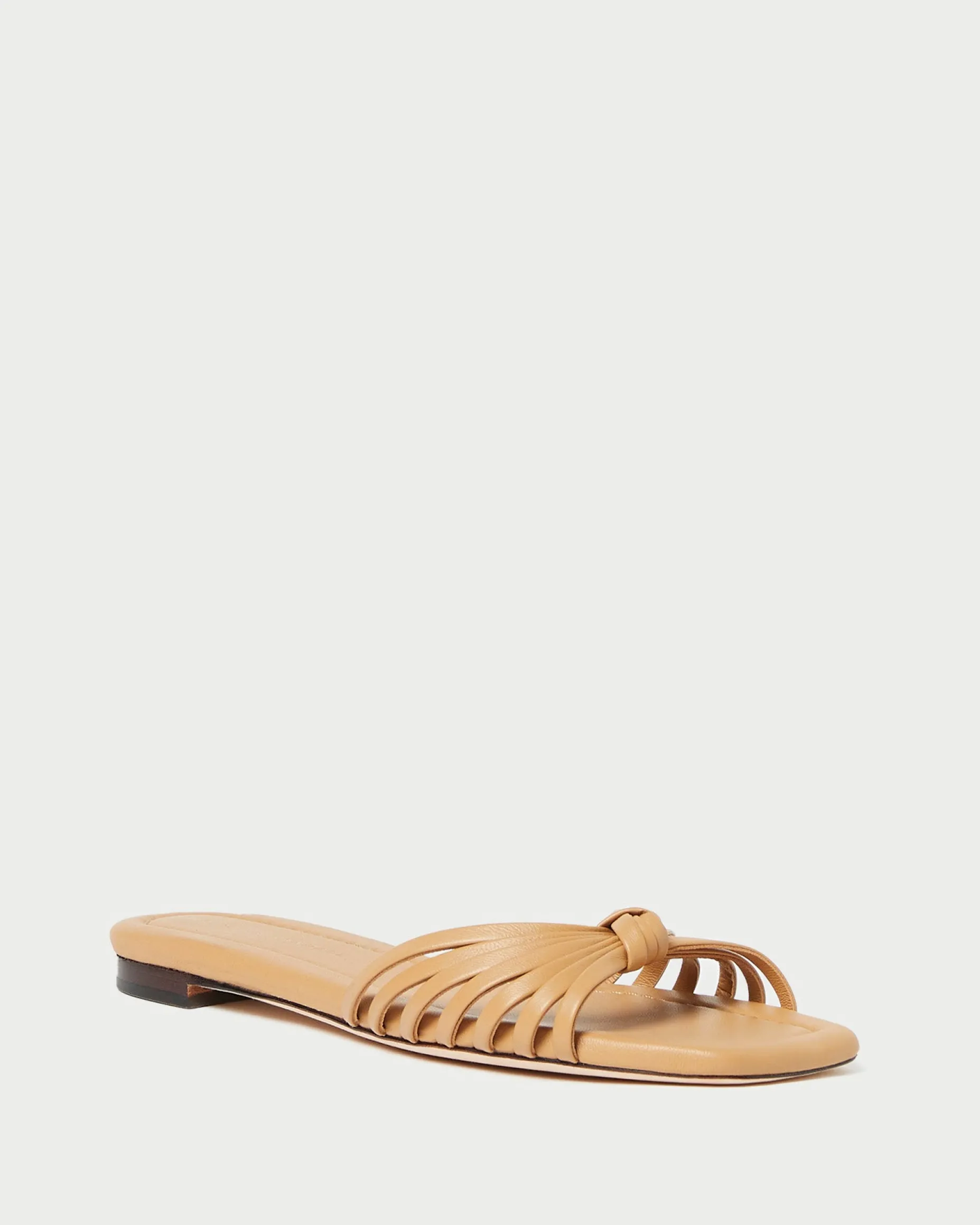 Izzie Dune Leather Knot Sandal