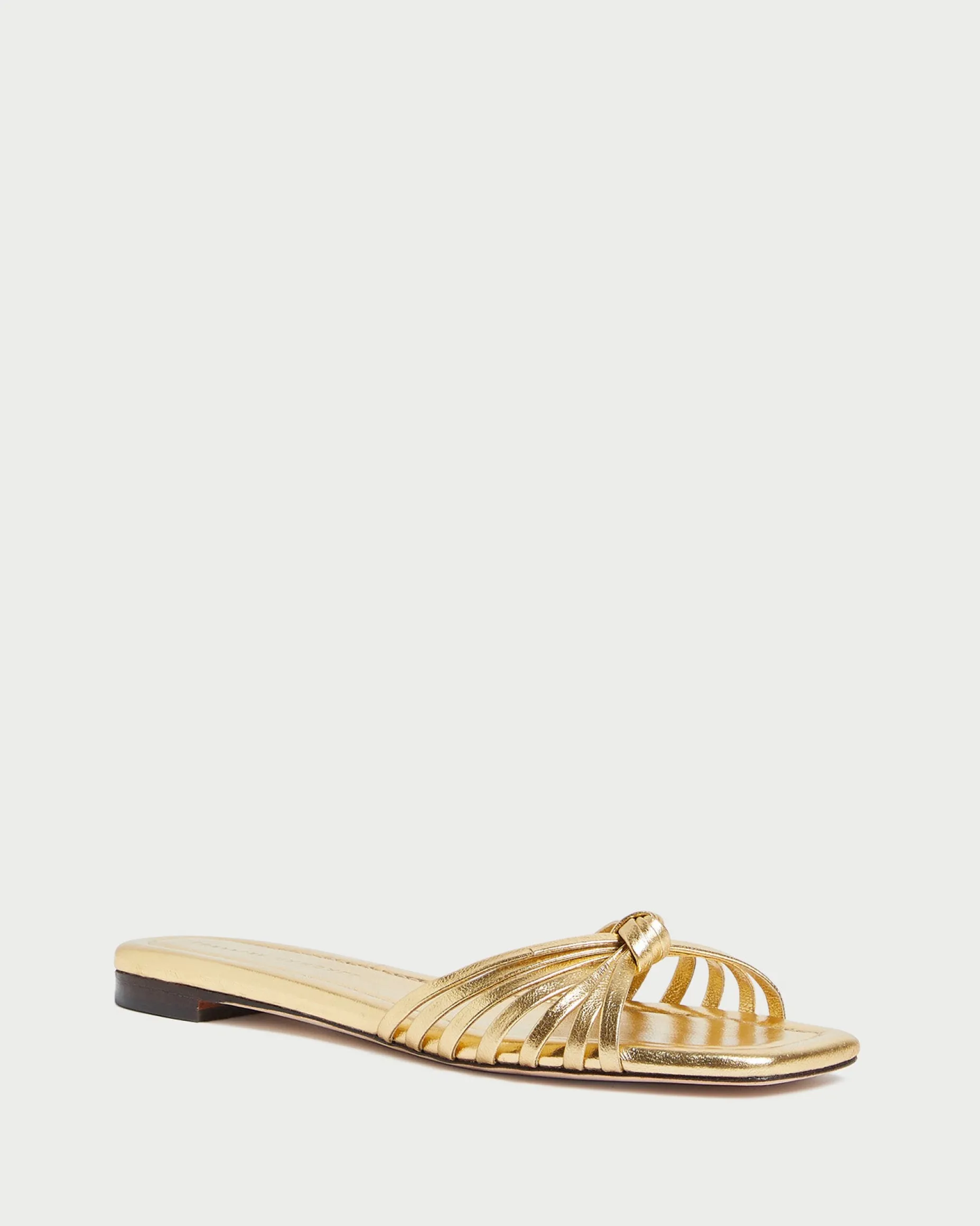 Izzie Dune Leather Knot Sandal