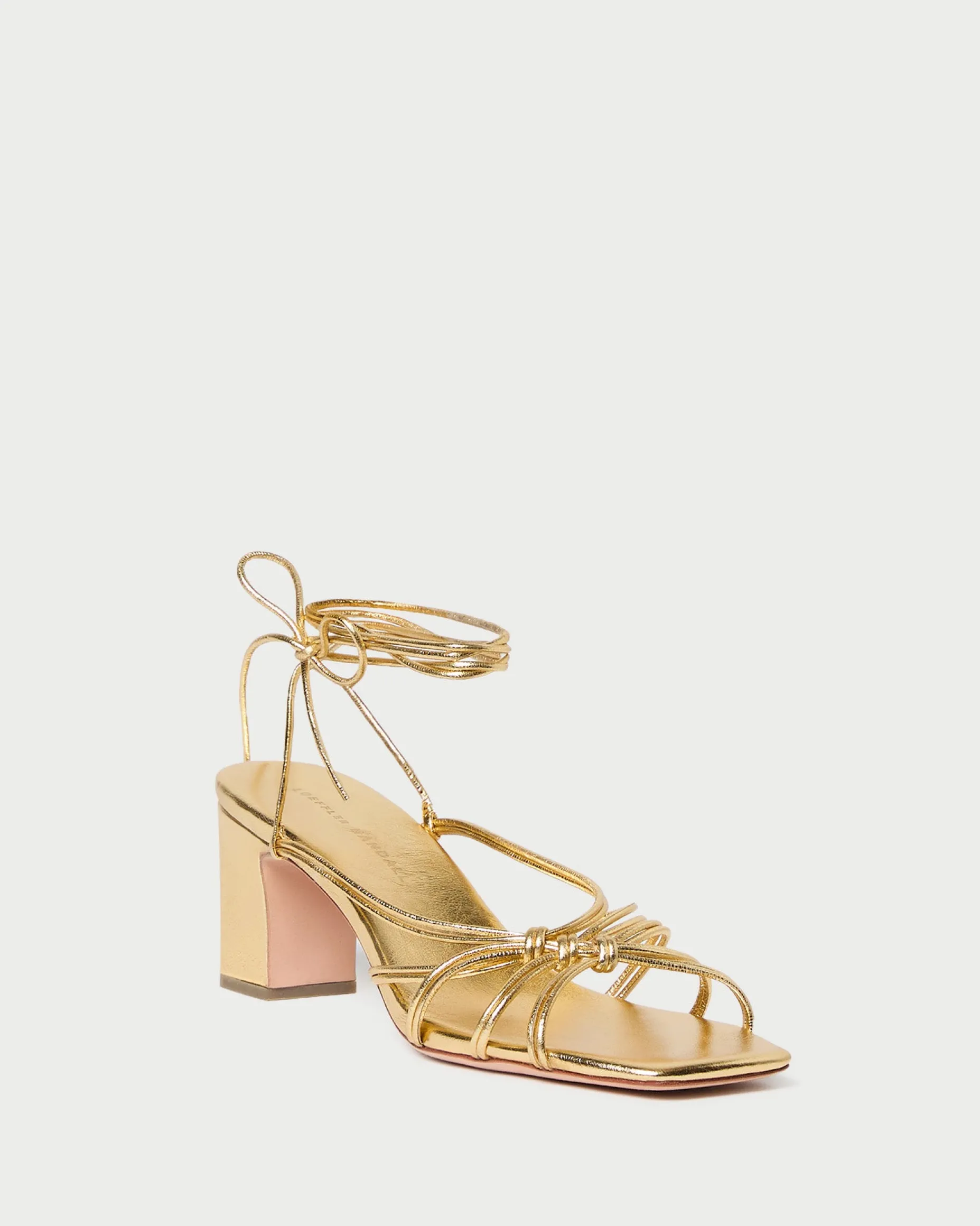 Ryder Dune Leather Heeled Sandal