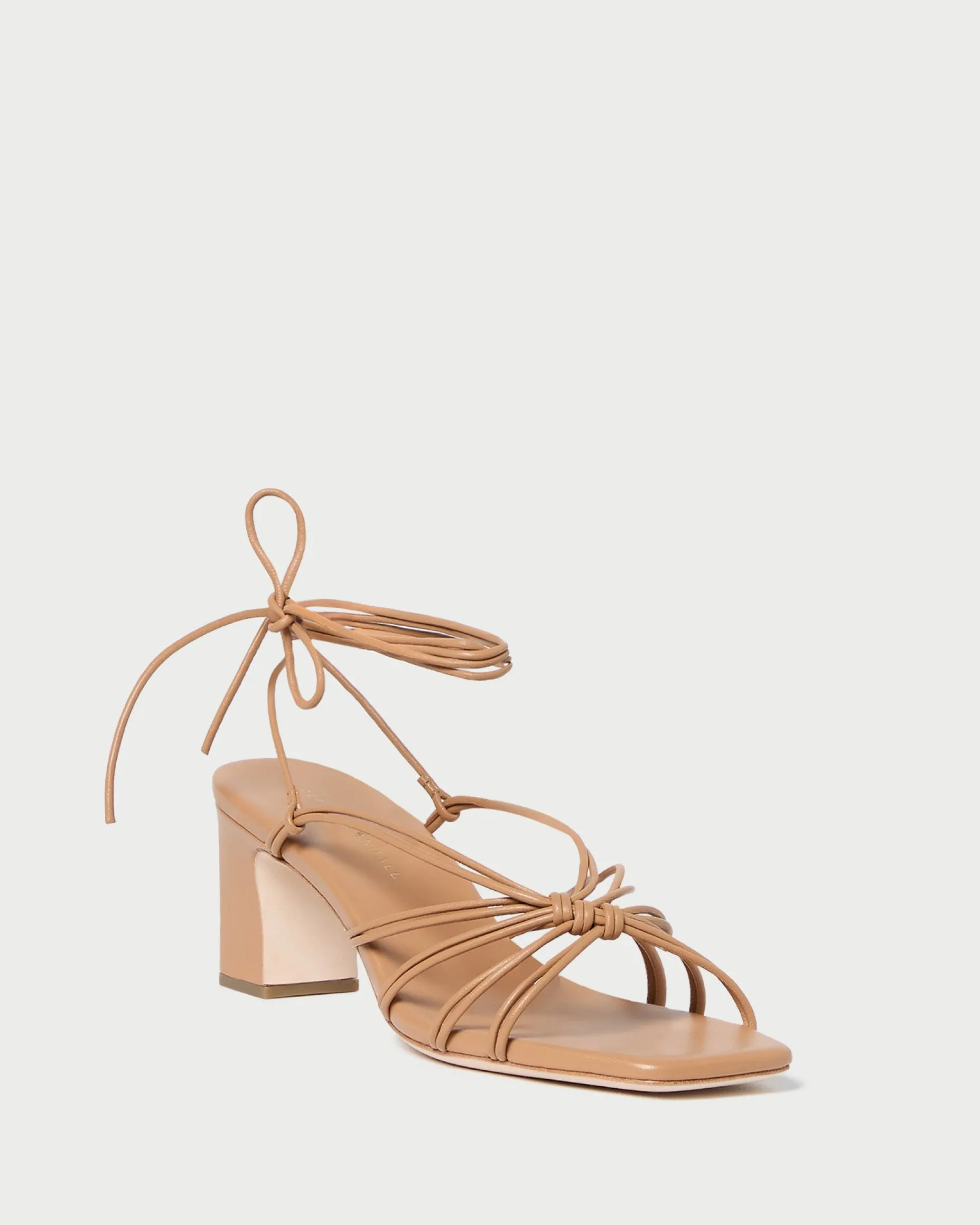 Ryder Dune Leather Heeled Sandal