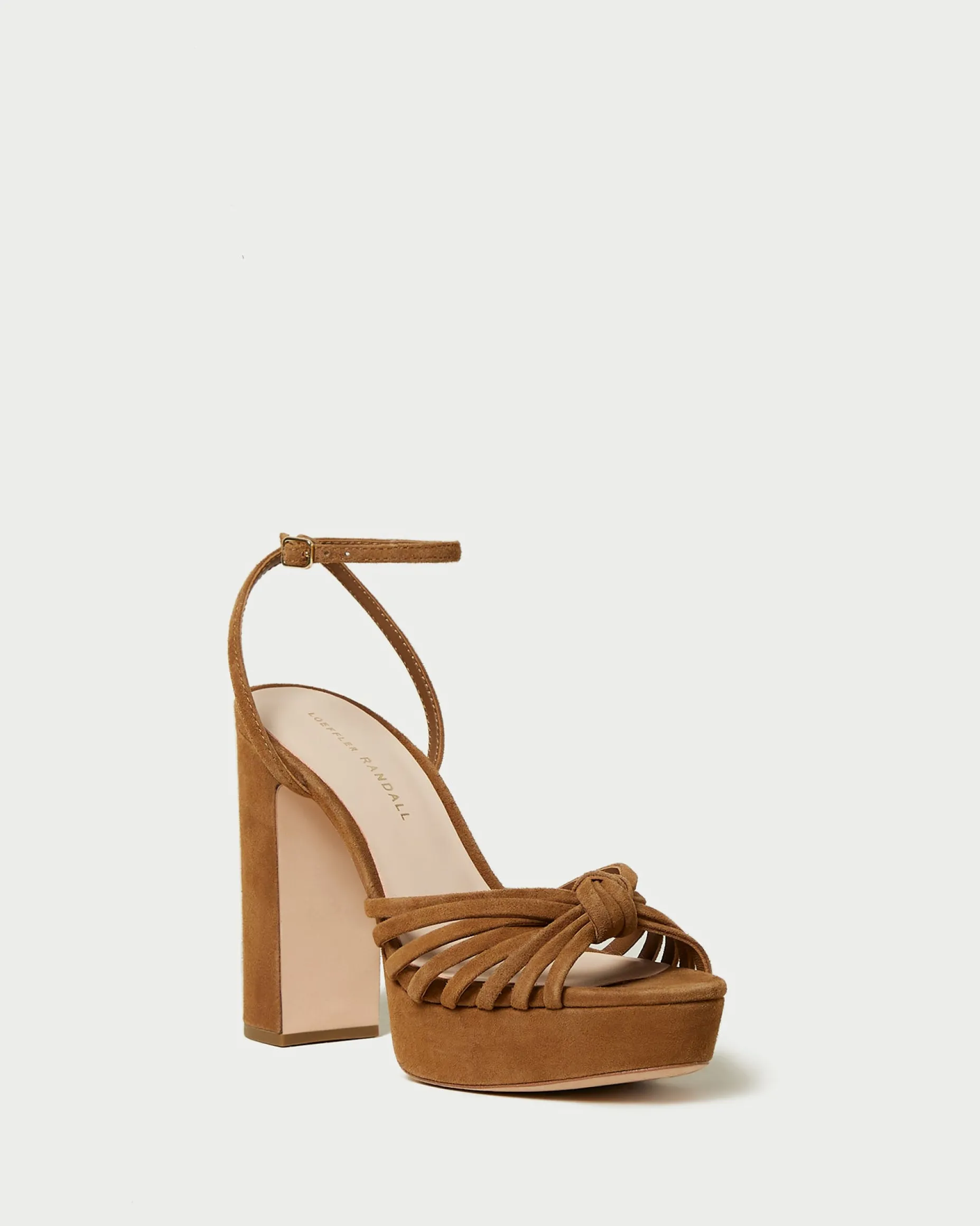 Rivka Champagne Knot Platform Sandal