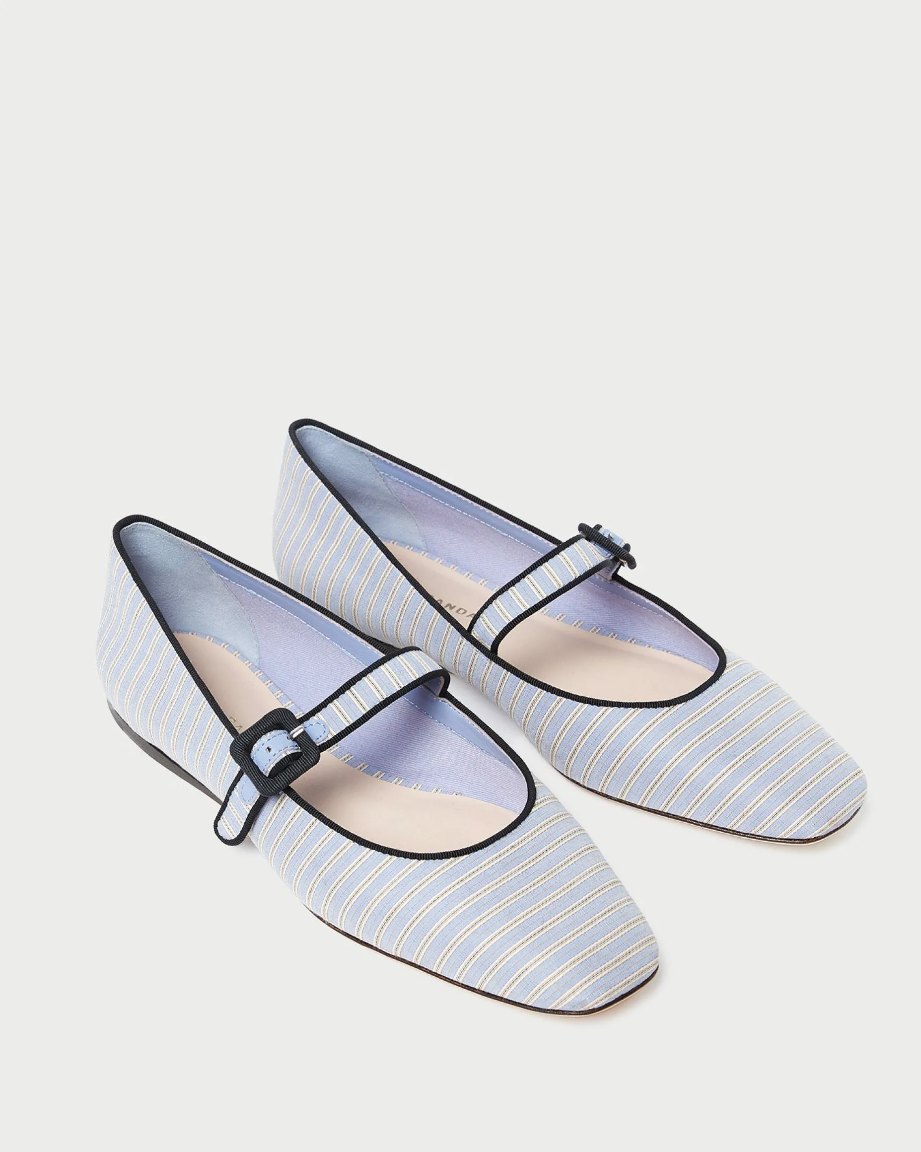 Ginger Blue Stripe Mary Jane