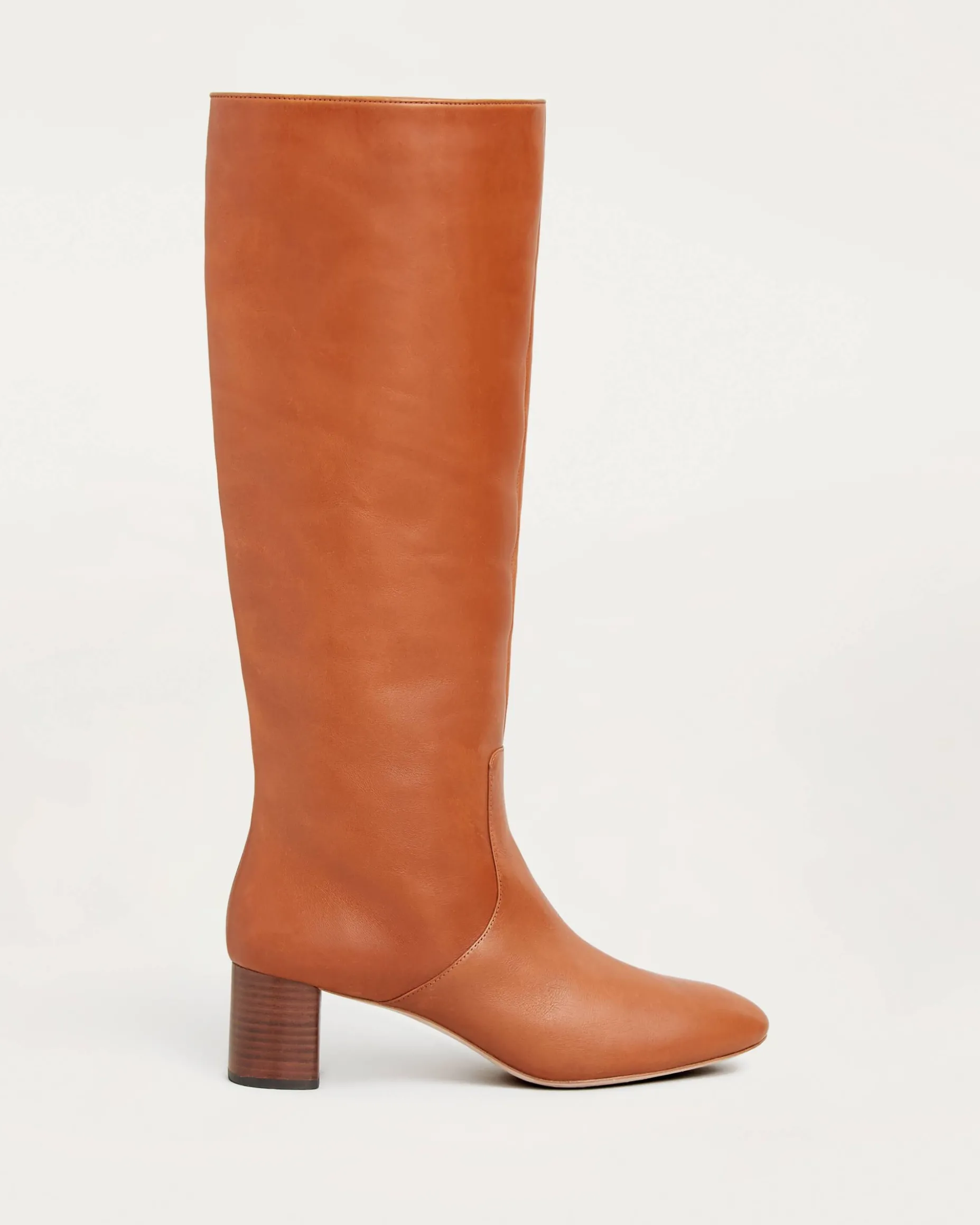 Gia Cognac Tall Boot