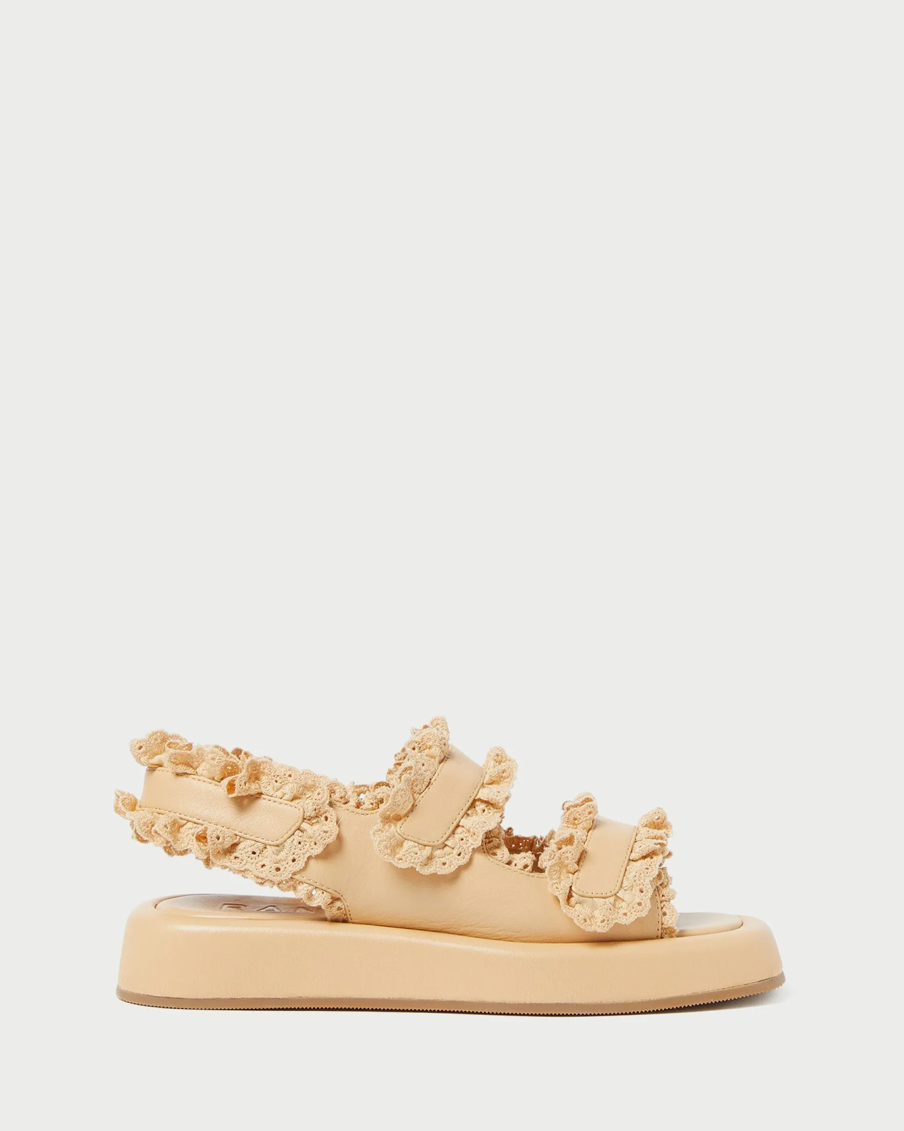 Blaise Natural Raffia Platform Sandal