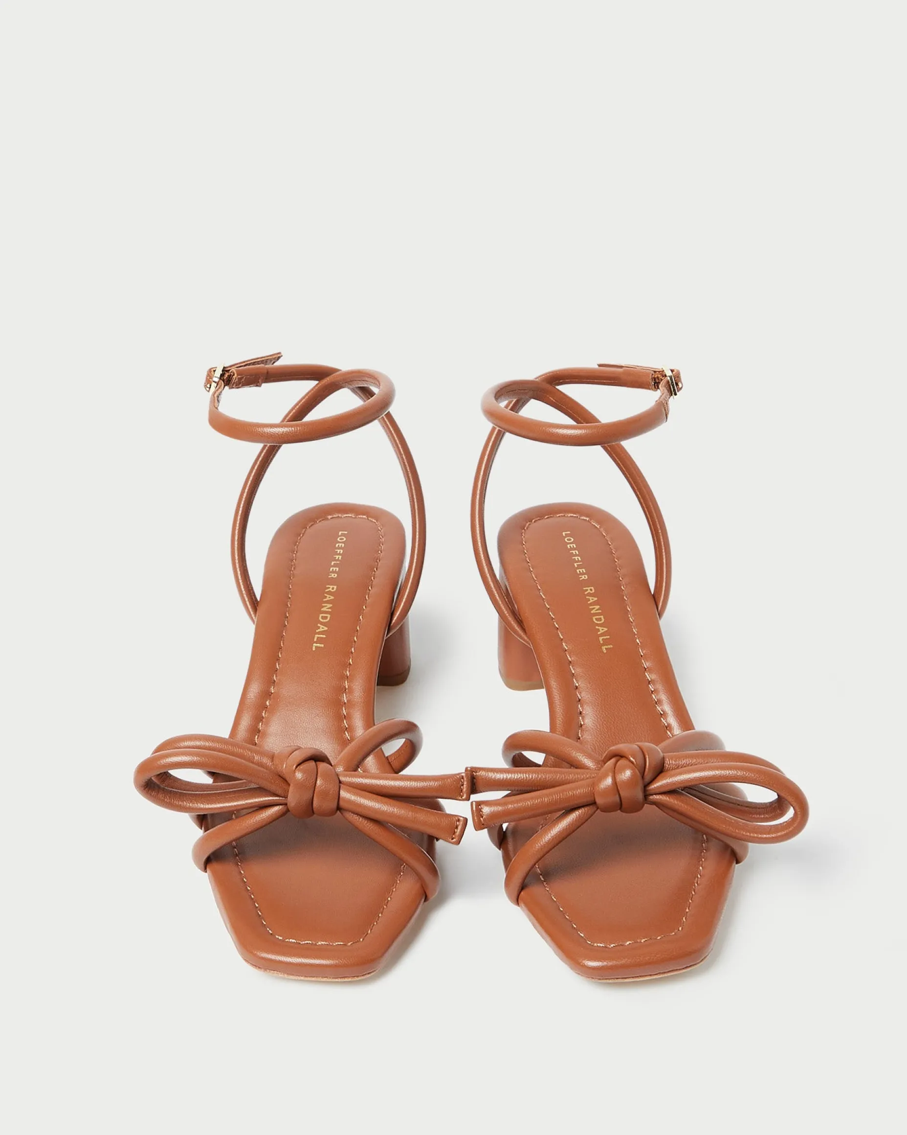 Mikel Dune Bow Mid-Heel Sandal