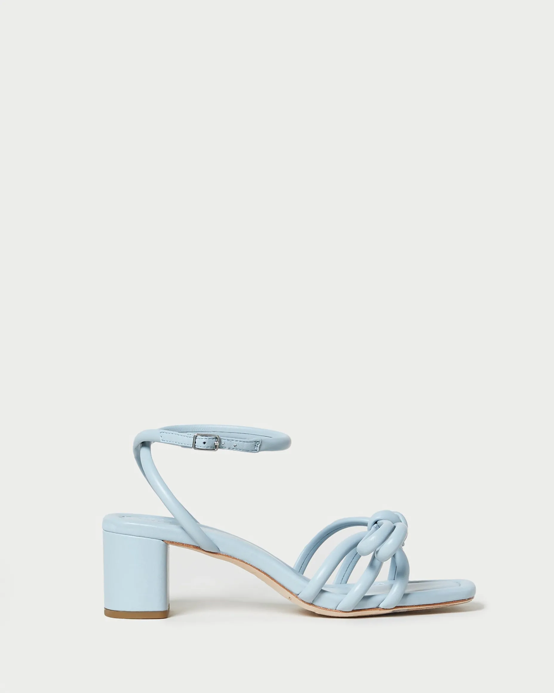 Mikel Dune Bow Mid-Heel Sandal