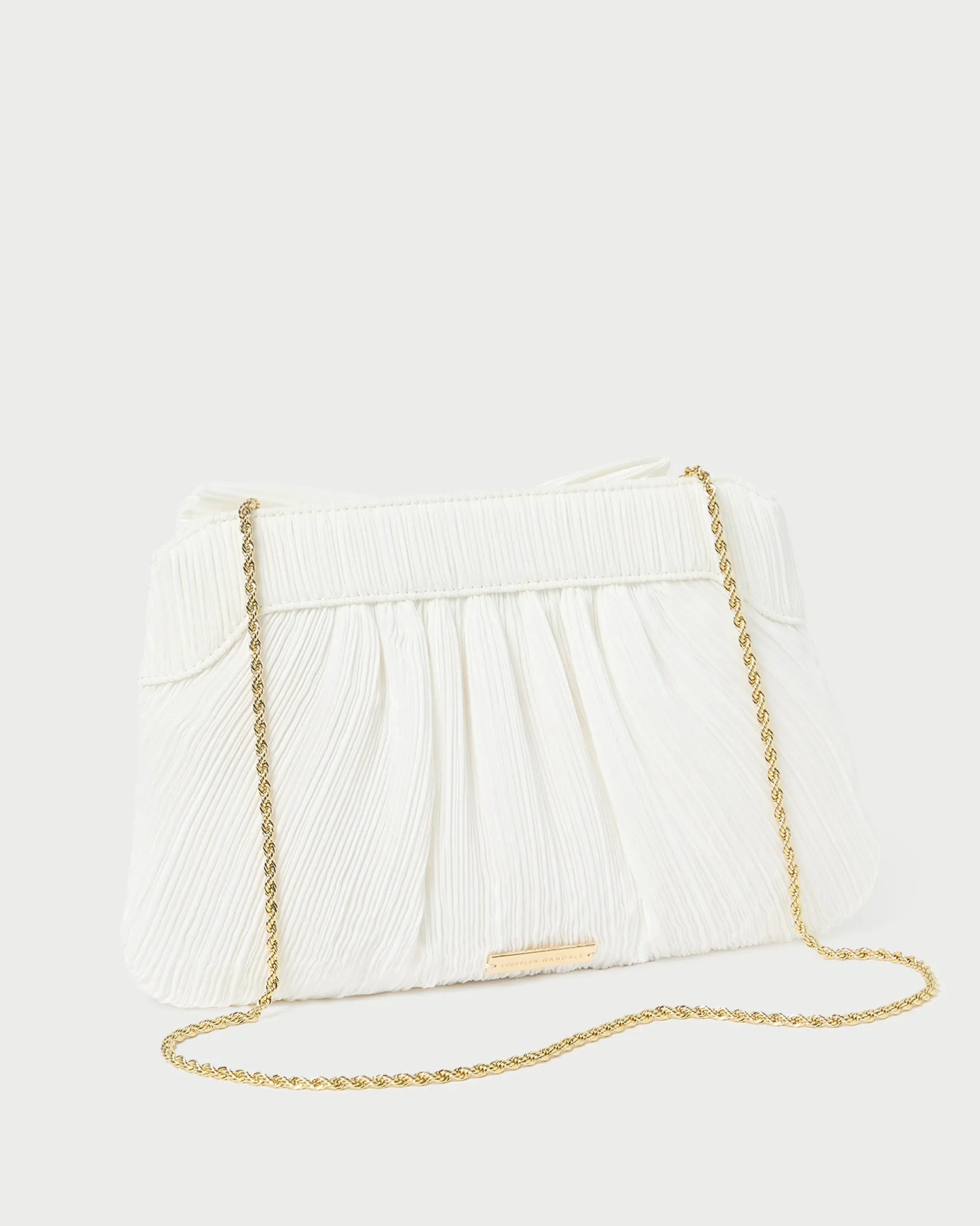 Rayne Natural Bow Clutch