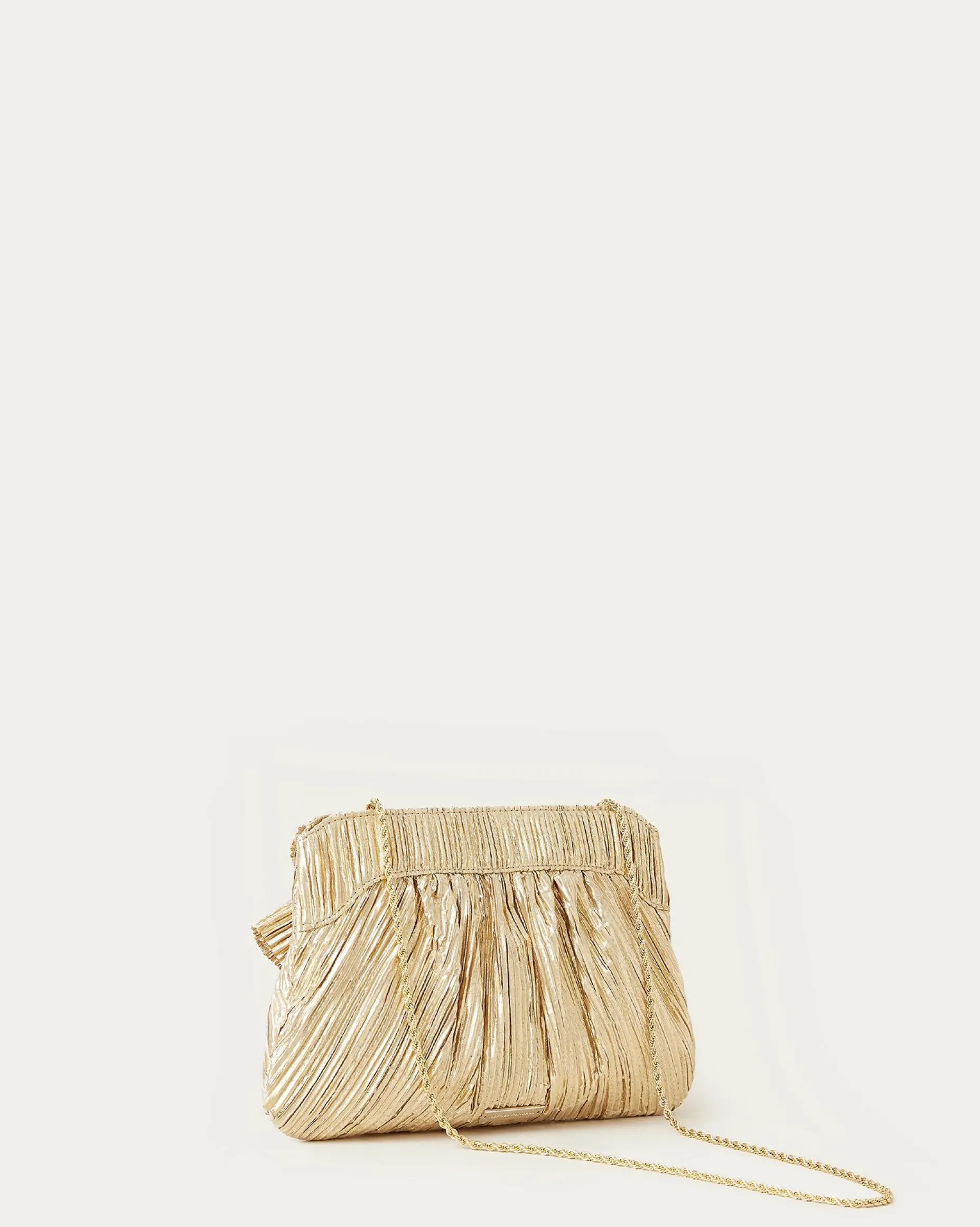 Rayne Natural Bow Clutch
