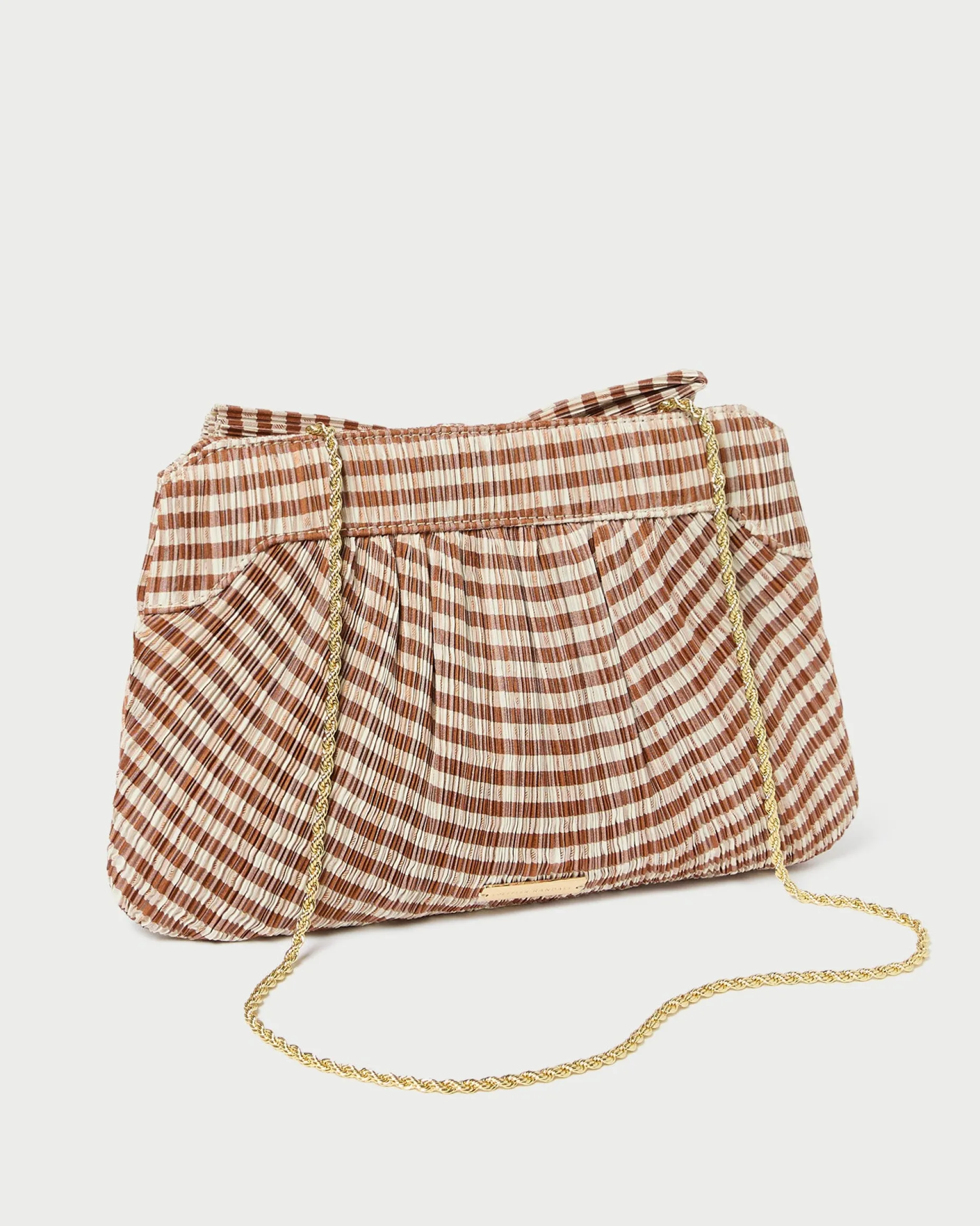 Rayne Sage Bow Clutch