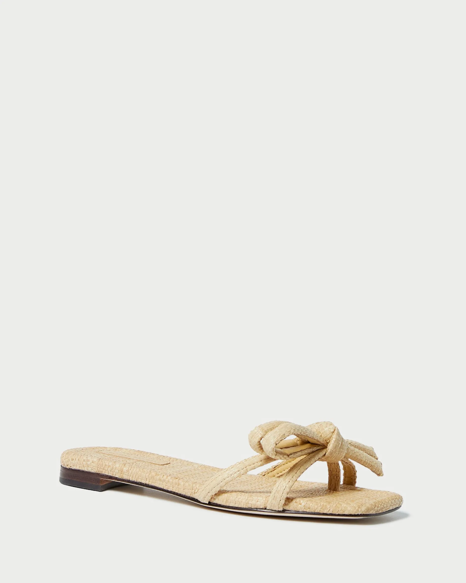 Hadley White Bow Sandal