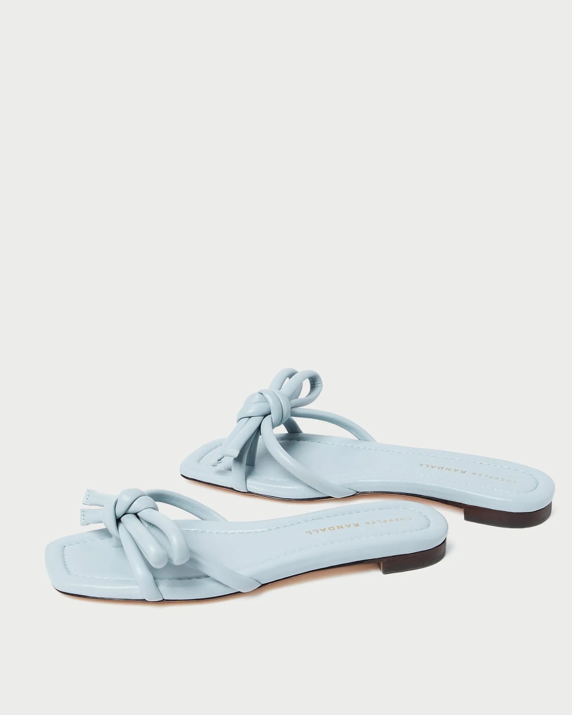 Hadley White Bow Sandal